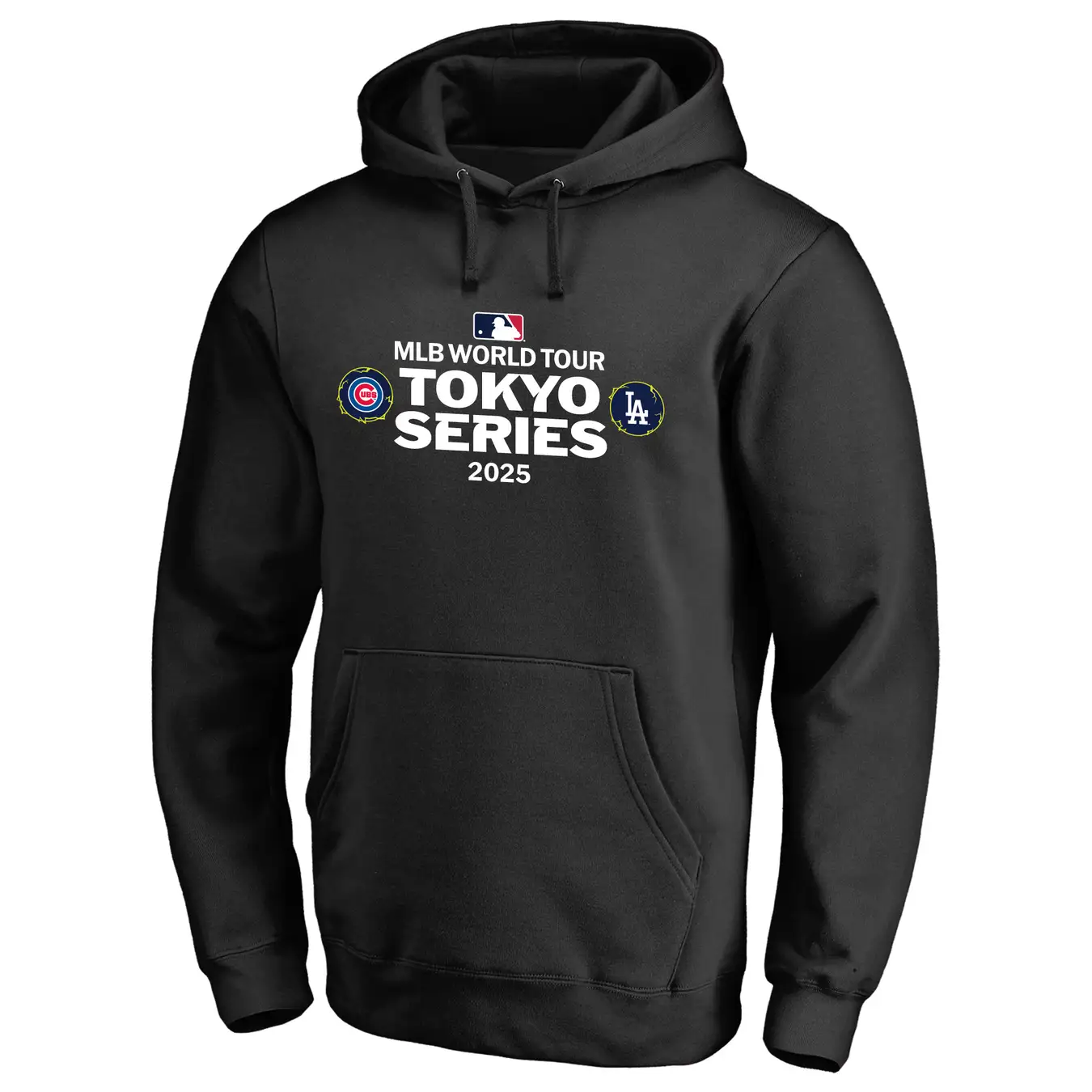 Men Los Angeles Dodgers black MLB 2025 Hoodie